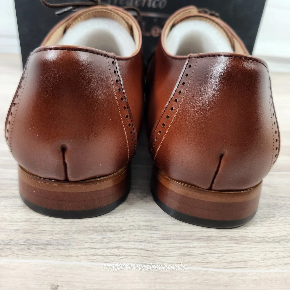 New In Box Frederico Leone Tuxedo Shoes 